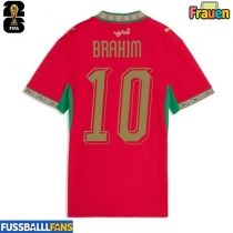 Marokko Brahim Diaz #10 Heimtrikot Frauen EM 2024 Kurzarm